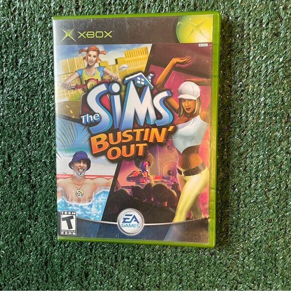 The Sims Bustin' Out Original Xbox - Picture 1 of 5